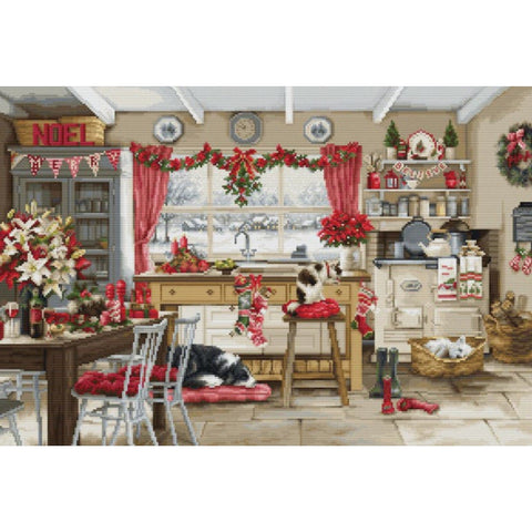 Luca-S Christmas Village Kitchen Kit
