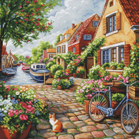 Luca-S Summer Splendor Cross Stitch Kit