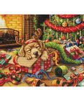 Luca-S Santa's Little Troublemaker Cross Stitch Kit 44x32cm