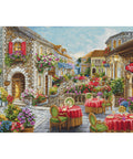 Luca-S Coffee Flowers Cross Stitch Kit 52x35cm
