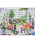 Luca-S The Window of Dreams Cross Stitch Kit
