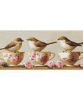 Luca-S Three Birds Cross Stitch Kit