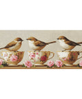 Luca-S Three Birds Cross Stitch Kit