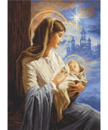 Luca-S Virgin Mary & Child Cross Stitch Kit 18x25cm
