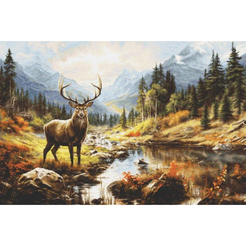 Luca-S Nature Landscape Cross Stitch Kit
