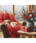 Luca-S Christmas Moment Petit Point Kit