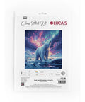 Luca-S Northern Lights Petit Point Kit 16x16 cm