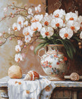 Luca-S Orchid Petit Point Kit 20x20cm