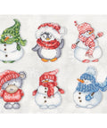 Luca-S Winter Toys Cross Stitch Kit