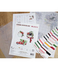Luca-S Christmas Ornaments Cross Stitch Kit
