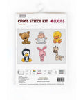 Luca-S Friends 2 Mini Cross Stitch Kit 8x9 cm