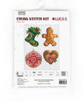 Luca-S Christmas Cross Stitch Kit Ornament 10x12 cm