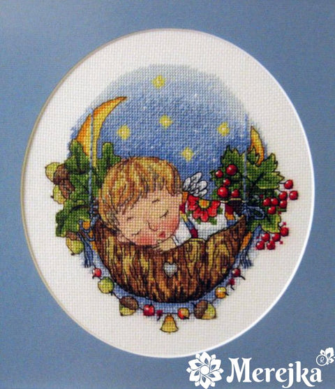 Lullaby for Son SK22 cross stitch kit by Merejka