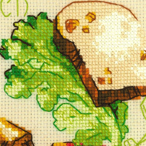 Lunch cross stitch kit by RIOLIS Ref. no.: 1685