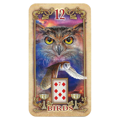 Lustrous Lenormand Oracle Cards Llewellyn