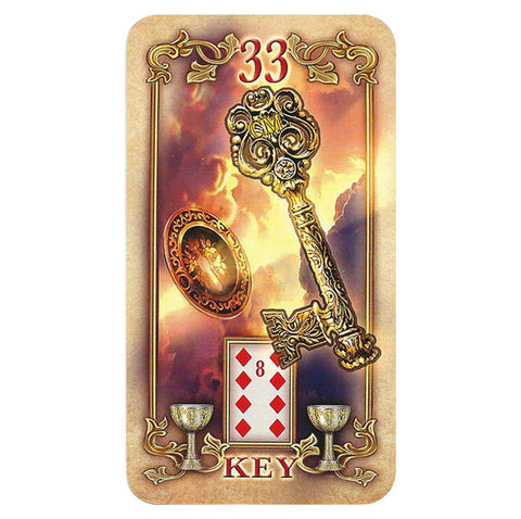 Lustrous Lenormand Oracle Cards Llewellyn