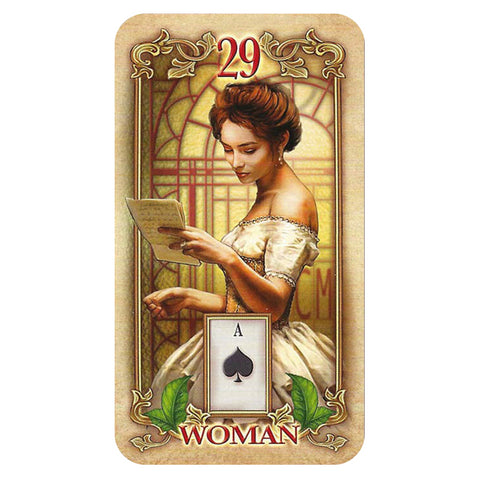 Lustrous Lenormand Oracle Cards Llewellyn