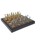 Luxurious Classic Chess Set with Leatherlike Chess Board/Box