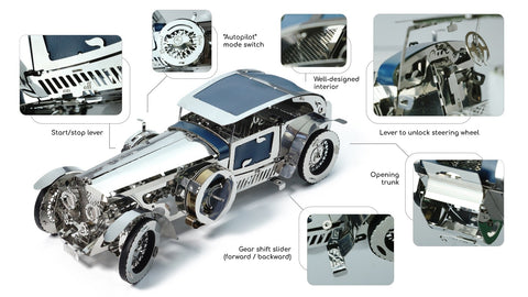 Luxury Roadster Model Building Kit Time For Machine