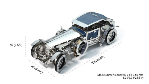 Luxury Roadster Model Building Kit Time For Machine