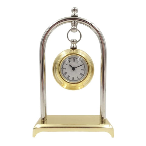 Vintage style fireplace clock M02
