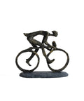 Bronze Cyclist Statue