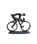 Bronze Cyclist Statue