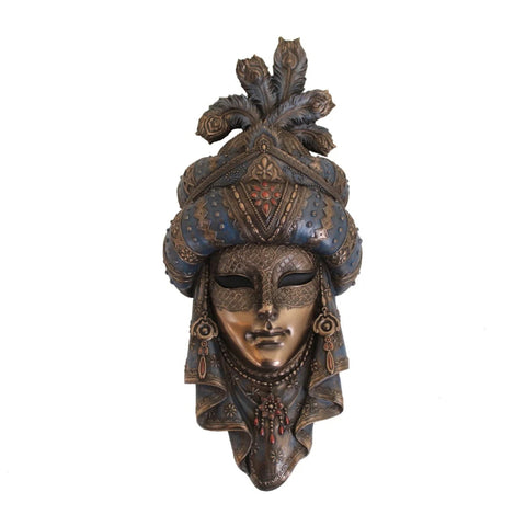 Venetian Turban Mask Wall Decor