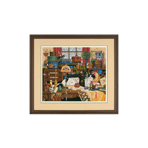 Maggie the Messmaker (36 x 30 cm) - Cross Stitch Kit by DIMENSIONS