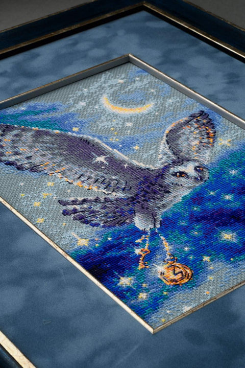 Magic Owl cross stitch kit by RIOLIS Ref. no.: 1872