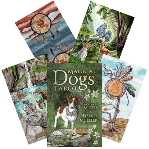 Magical Dogs Tarot cards Llewellyn