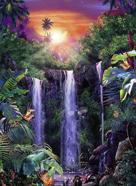 Magical waterfall 500 Piece Puzzle