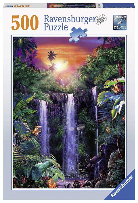 Magical waterfall 500 Piece Puzzle