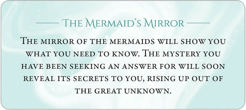 Magickal Messages From The Mermaid Inspiration Cards Blue Angel