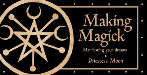 Making Magick spiritual Cards Rockpool