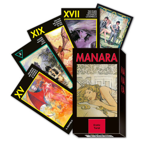 Manara Erotic Mini Tarot cards Lo Scarabeo