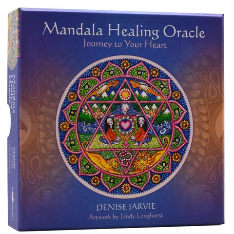 Mandala Healing Oracle Cards Blue Angel