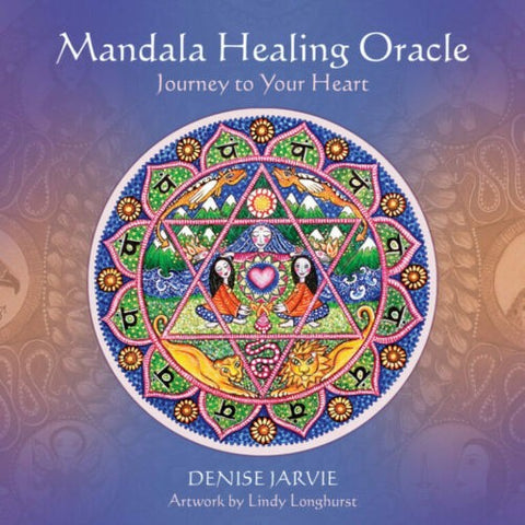 Mandala Healing Oracle Cards Blue Angel