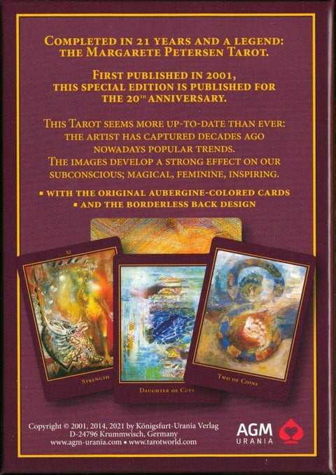 Margarete Petersen Anniversary Edition 2021 Tarot Cards Deck AGM