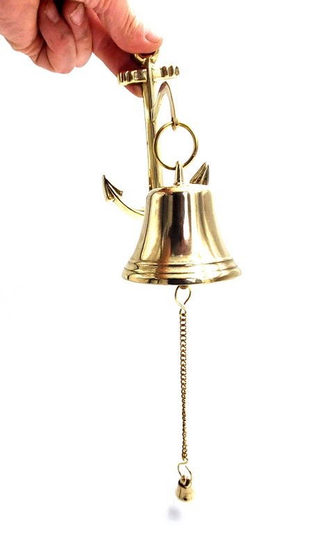 Marine Brass Bell - Anchor Attachment - ST929