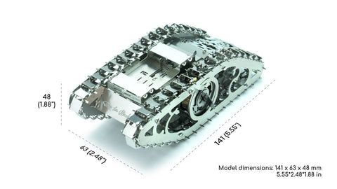 Marvel Tank 2 Model Building Kit Time For Machine