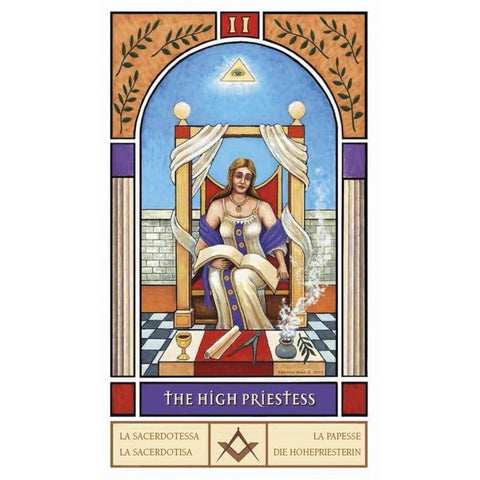 Masonic Tarot Cards Lo Scarabeo