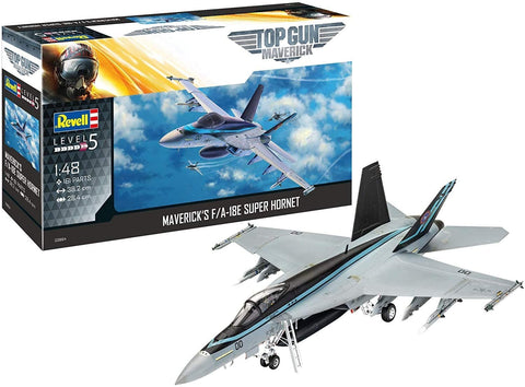 Mavericks F/A-18E Super Hornet "Top Gun" - Plastic Modelling Kit By Revell