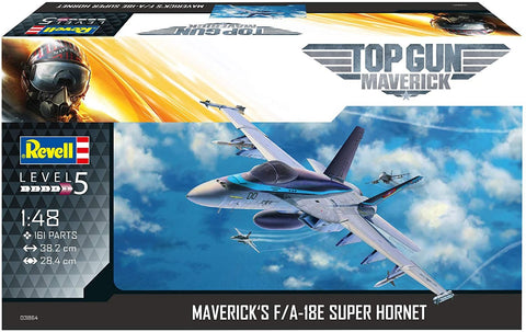 Mavericks F/A-18E Super Hornet "Top Gun" - Plastic Modelling Kit By Revell