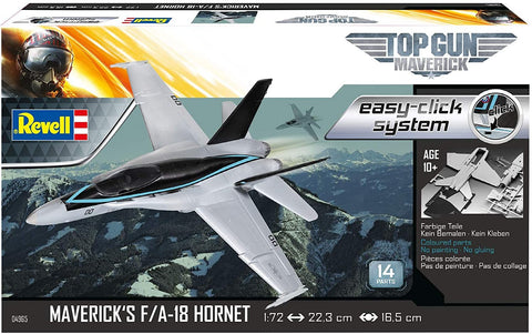 Mavericks F/A Hornet "Top Gun" - Plastic Modelling Kit By Revell