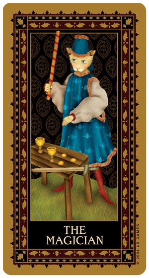 Medieval Cat Tarot cards US Games Systems