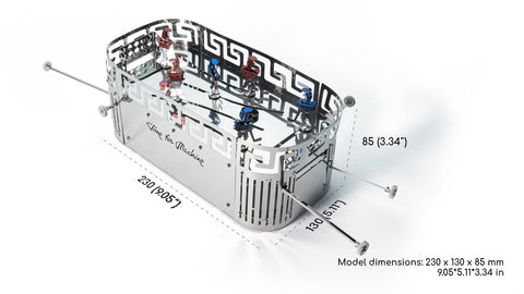 Medieval Hockey Model Building Kit Time For Machine