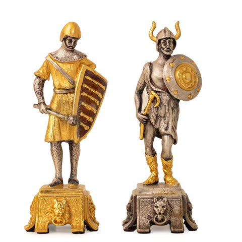 Medieval Knights VS Vikings: Ultra Luxurious Limited Edition Chess Set