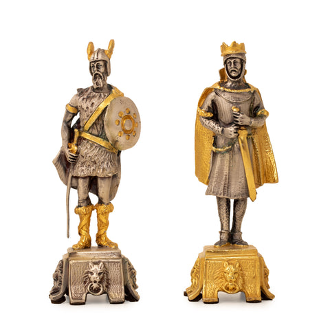 Medieval Knights VS Vikings: Ultra Luxurious Limited Edition Chess Set