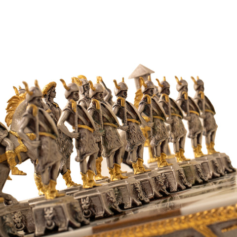 Medieval Knights VS Vikings: Ultra Luxurious Limited Edition Chess Set